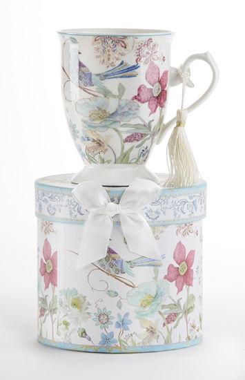 Gift Boxed Mug with Tassel - Partridge - Just 1 Left!