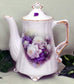 20 oz Porcelain Teapot with Cream and Sugar Set with Additional Pattern Choices