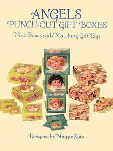 Angels and Cherubs Punch Out Gift Boxes with Matching Gift Tags - Perfect for Valentines Day! Limited Amount Available!-Roses And Teacups