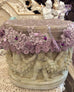 Beaded Lace Small Table Topper Lavender - Only 1 Available