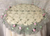 Beaded Lace Small Table Topper Sage - Only 1 Available