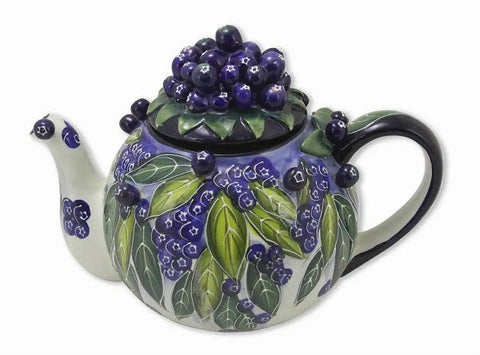 Blueberry Novelty Teapot