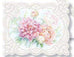 Carol Wilson Mixed Peonies Note Card Portfolio-Roses And Teacups