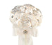 Crystal Flower Bouquet in White or Ivory