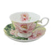 Empire Peony Bone China Tea Cup and Saucer Set of 4-Roses And Teacups
