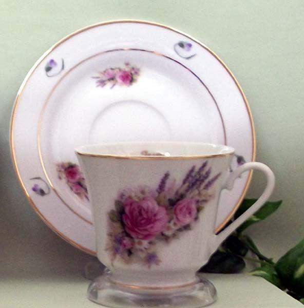 Flower of the Month Teacup - June