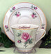 Mother in Law Personalized Porcelain Tea Cup (teacup) and Saucer - Hand Decorated in the USA-Roses And Teacups
