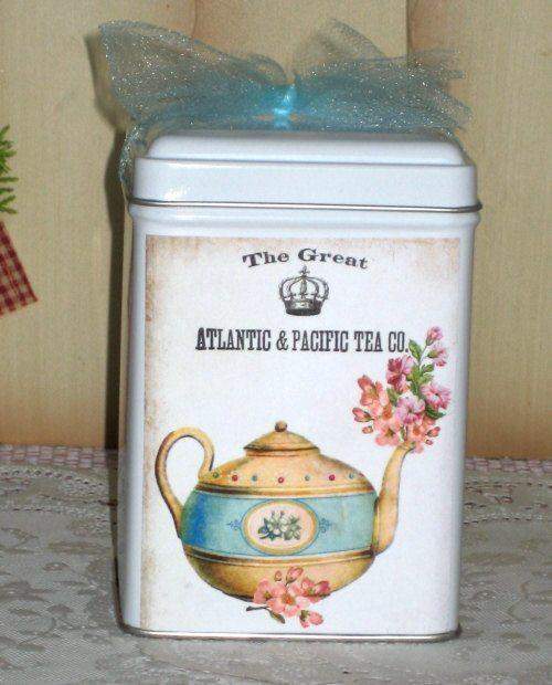 My Favorite Teapot Tea Tin