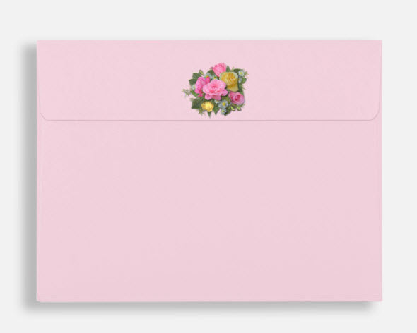 Country Roses Greeting Card Envelope