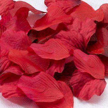 Red Petals for Weddings (approx 250)