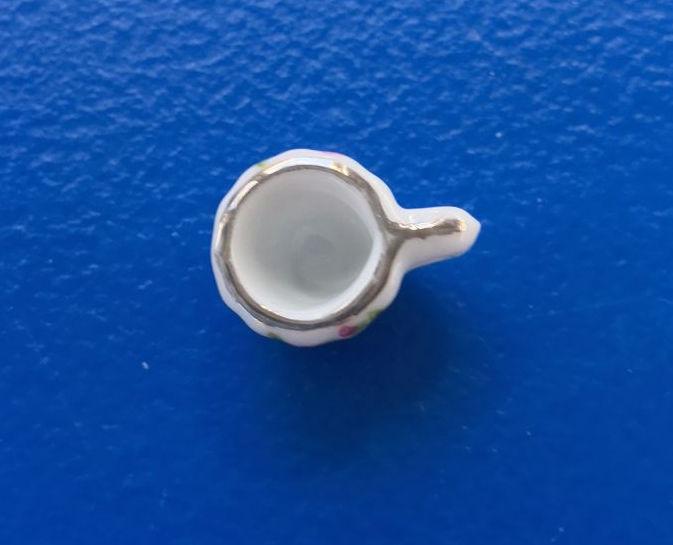 Rosalinda Mini Porcelain Tea Cup Charm