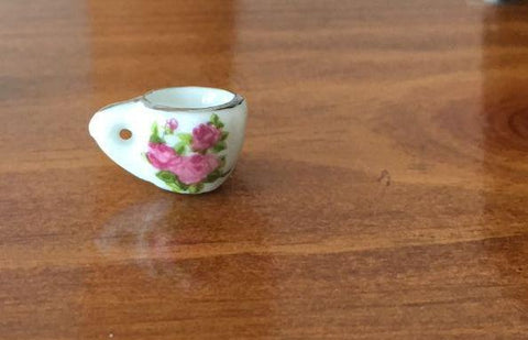 Rosalinda Mini Porcelain Tea Cup Charm