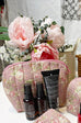 Roses Handmade Quilted Cosmetic Bag