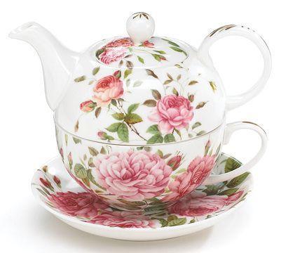 Saddlebrooke Porcelain Tea for One