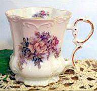 Set of 2 Victorian Tankards Floral Mugs Select from 32 patterns!