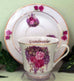 Sister in Law Personalized Porcelain Tea Cup (teacup) and Saucer-Roses And Teacups