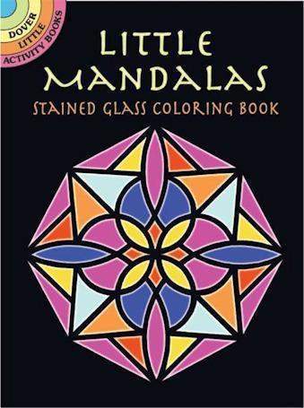 Stained Glass Mandalas Tea Party Activity Coloring Book