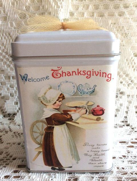 Thanksgiving Tea Tin