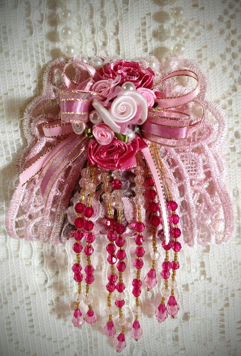 Victorian Pink Lace Purse Lavender Sachet - Only 1 Available!