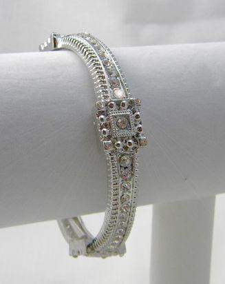 Vintage Style Crystal Stretch Bracelet