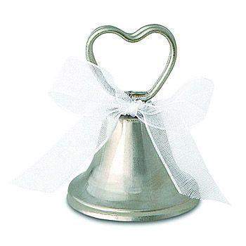 Wedding Bell Place Card Holders Set of 12