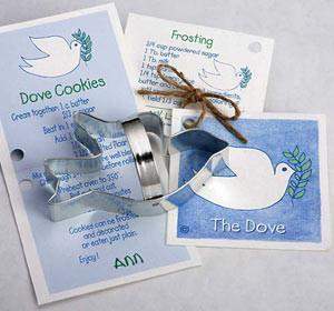Wedding Cake and Dove Cookie Cutters