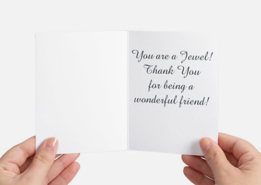 You Are a Jewel! Greeting Card