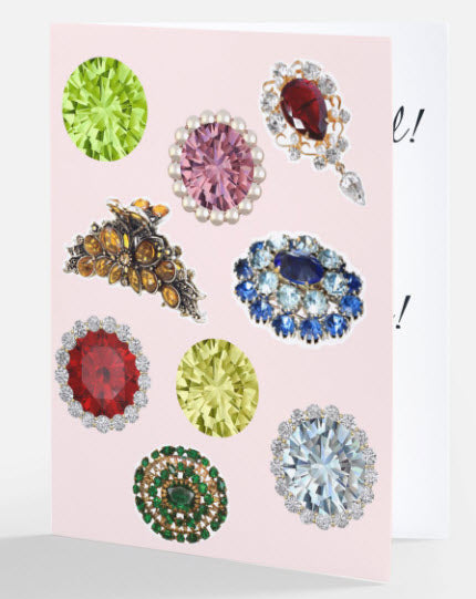 You Are a Jewel! Greeting Card