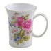 Set of 4 Gracie's Rose Bone China Mugs-Roses And Teacups