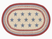 Americana USA Celebration Jute Rug Oval 2 Rugs in 1 - 20x30!-Roses And Teacups