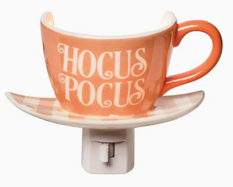 Halloween Hocus Pocus Teacup Night Light-Roses And Teacups