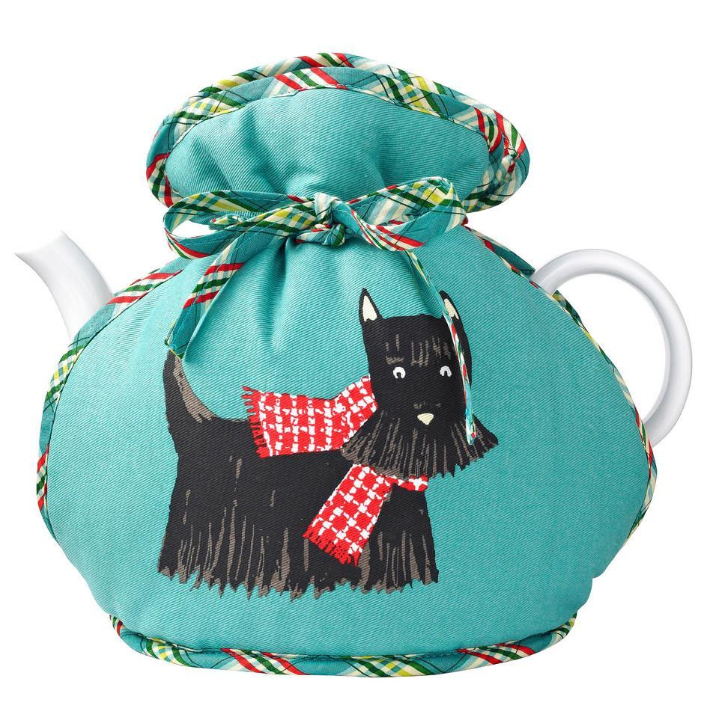 Scottie Dog Tea Cosy / Cozy - Inspired by British Countryside Dogs-Roses And Teacups