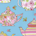 Tea Time Accent Pillow - Roses And Teacups 