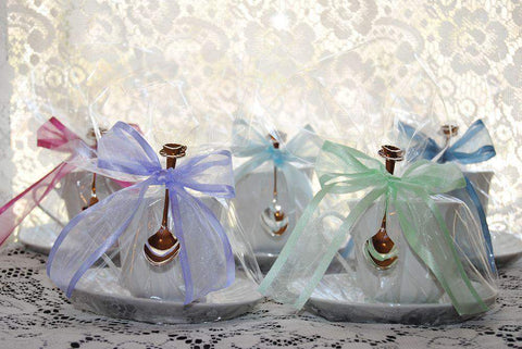 4 Imperial White Tea Cup (Teacup) Favors - Perfect Party Favors-Roses And Teacups