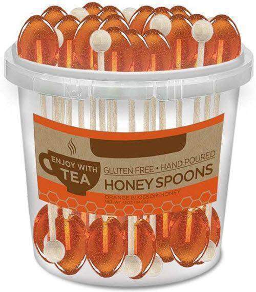 50 Orange Blossom Honey Flavored Teaspoons-Roses And Teacups