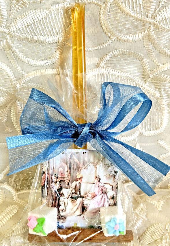 6 Victorian Lady Tea Party Favor Bags-Roses And Teacups