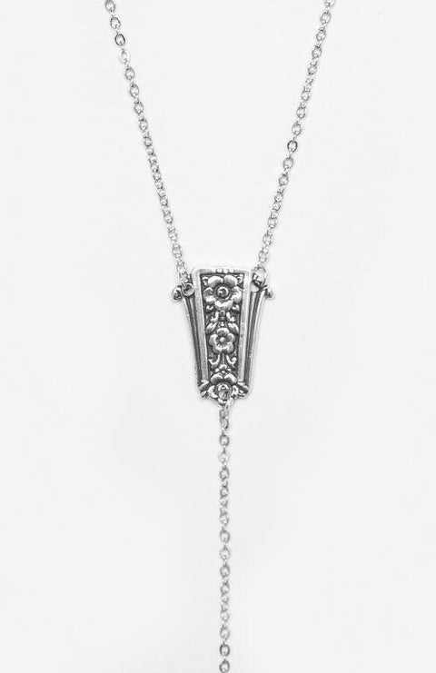 Amelia Silver Spoon Jewelry Y Necklace