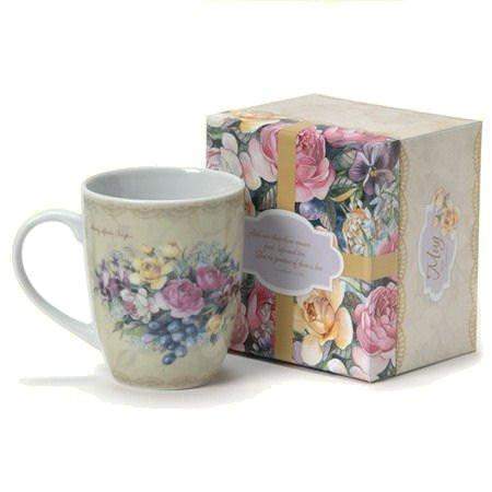 Among the Roses Ceramic Mug in Gift Box