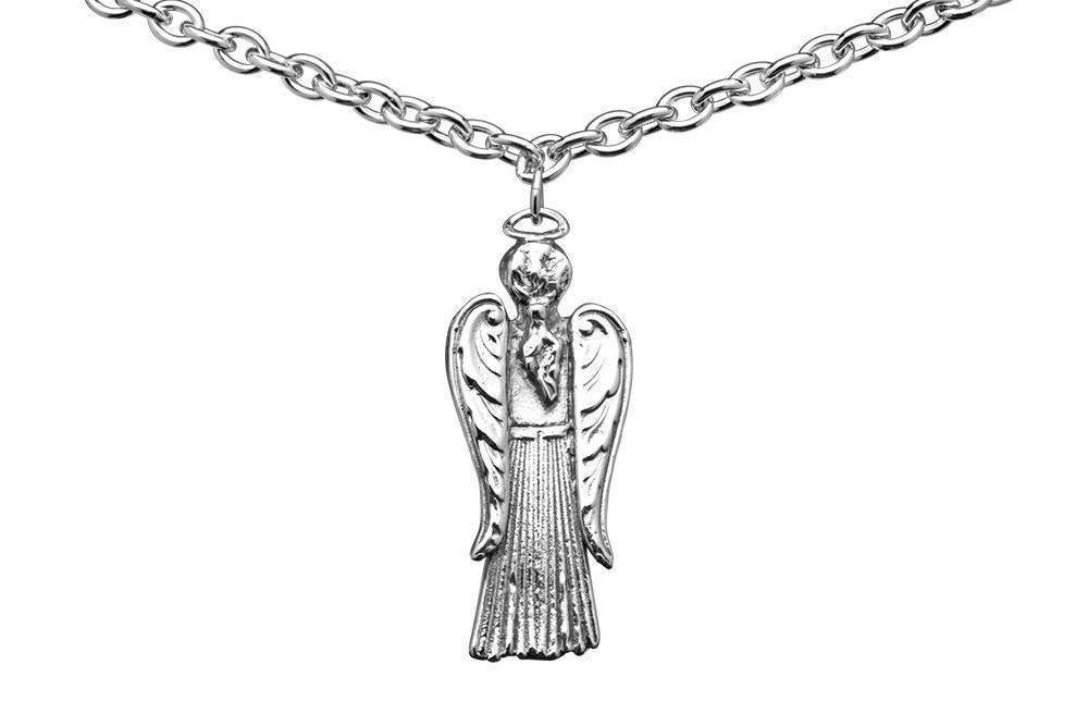 Angel Silver Spoon Necklace