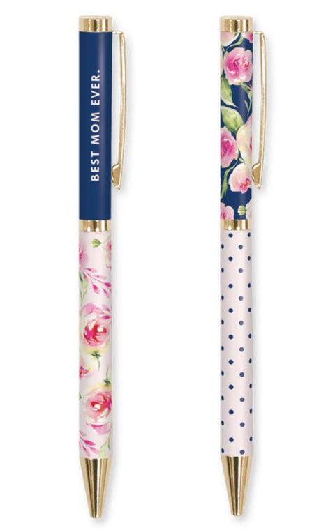 Best Mom Ever Pen Set - Limited Supply!-Roses And Teacups