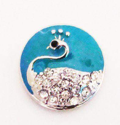 Blue Swan Snap Jewel