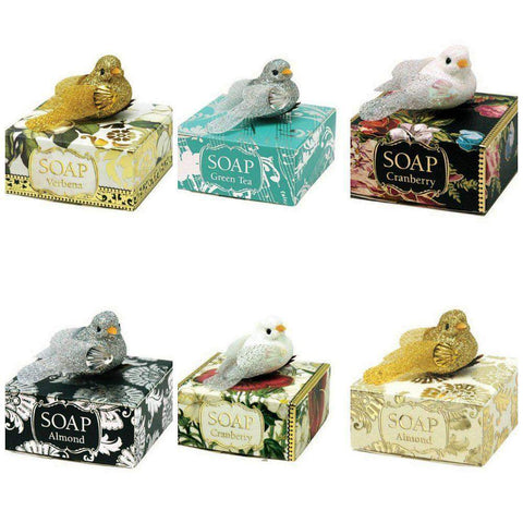 Boxed Soap with Beautiful Bird - Black Cranberry - Limited Supply