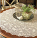 Bristol Garden Lace Table Topper-Roses And Teacups