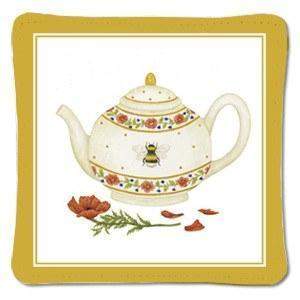 Bumblebee Teapot Spiced Mug and Tea Cup Mat