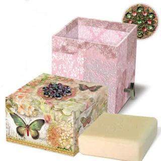 Butterfly Music Box Verbena Gift Soap Fur Elise