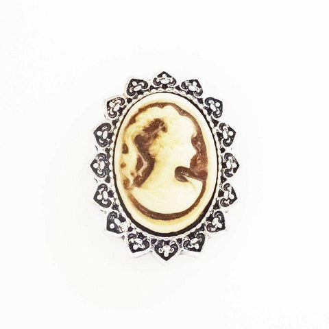 Cameo Snap Jewel-Roses And Teacups