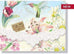 Carol Wilson Floral Hummingbird Note Card Portfolio-Roses And Teacups