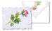 Carol Wilson Long Stemmed Roses Note Card Portfolio-Roses And Teacups