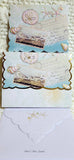 Carol Wilson Sea Side Note Card Portfolio-Roses And Teacups