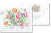 Carol Wilson Tulips Note Card Portfolio-Roses And Teacups